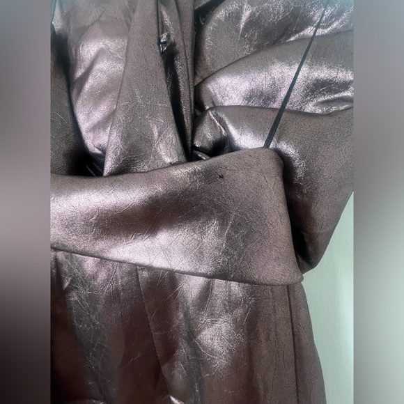 NWOT Zara Voluminous Statement Flower Dress in Pale Pink - Picture 13 of 16